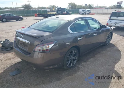 2014 Nissan Maxima 3.5 Sv z USA, uszkodzony, nr VIN 1N4AA5AP4EC432953
